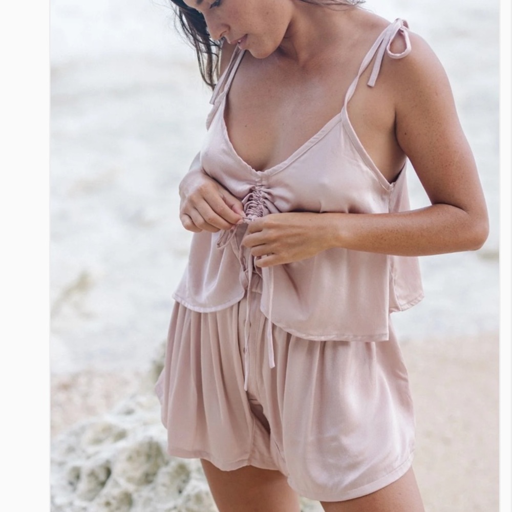 Archived Set: Myrah Peñaloza Nidra Silk Sleeper 2 piece - Picture 3 of 6